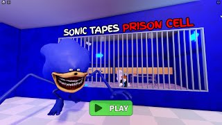 SHIN SONIC TAPES BARRYS PRISON RUN (OBBY) #roblox #scaryobby