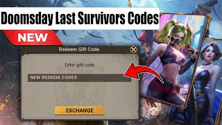 DOOMSDAY CODES SEP 2024 - DOOMSDAY LAST SURVIVORS GAMEPLAY - DOOMSDAY: METAL WARRIORS