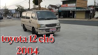 Toyota 12 chỗ 2004 nồi đồng cối đá ,giá chỉ 38 triệu | Ô-tô Thanh Xuân