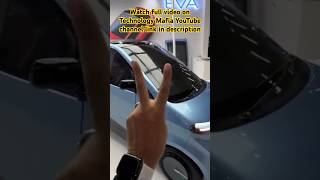 Solar panel Electric car Eva Exterior | Eva Battery Range | #shorts #ytshorts #youtubeshorts