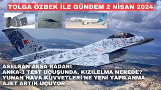 ASELSAN'dan AESA radarından ANKA-3'ün 3. uçuşuna. KIZILELMA nerede? Tolga Özbek ile gündem