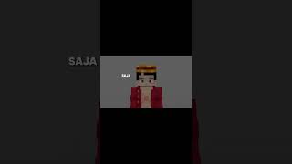 Dancing with my Pain nih yang req luffy || tamplate: @JustBraant #minecraft #funny  #animation