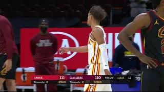 Hawks vs Cavaliers CRAZY ending Lamar stevens GAME WINNER