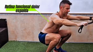 Entrenamiento funcional para aliviar fortalecer y prevenir dolor lumbar