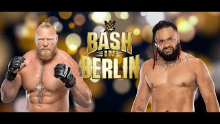 WWE 2K24 Brock Lesnar vs. Jacob Fatu