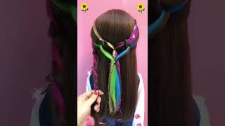 أفكار تسريحة شعر, الشعرطويل  #hairstyle