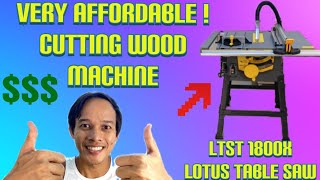 HOW TO ASSEMBLE LOTUS TABLE SAW | LTST1800X | UNBOXING Budget friendly table saw