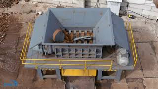 CENTER2000 Double shaft shredder/ Rozdrabniacz dwuwałowy wolnoobrotowy