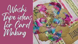 Washi Tape Card Making Ideas