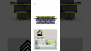Grasshopper Script (Parametric Building)  #grasshopper3d #parametricdesign #rhino3d