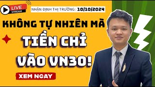 Chứng khoán hôm nay: Không phải tự nhiên mà tiền chỉ vào VN30? Dấu hiệu Uptrend mới?