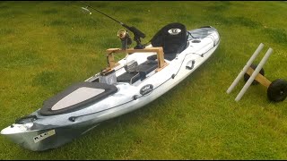 Kayak RTM Abaco 360 #Présentation {Mise en place sondeur, charriot de transport...