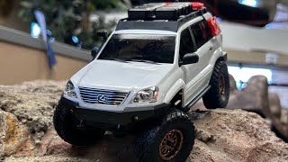 2024.10.24 - Lexus GX470 (Axial SCX24) first run