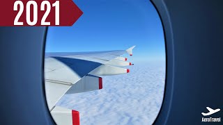 MY FLIGHT YEAR 2021 | AEROTRAVEL 4K UHD | AIRBUS A380 | AIRBUS A321neo | BOEING 737-800 ...