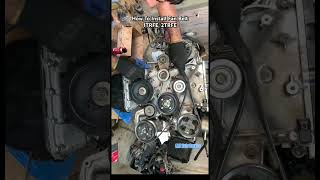 How To Install Fan Belt 1TRFE, 2TRFE #automobile #short #shorts #shortsviral #viral #viralshorts