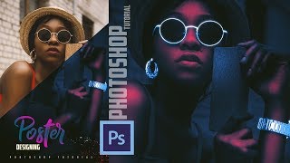 Make a Glow in the Dark Portrait Effect Photoshop Tutorial !! 7studio777!!