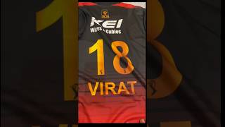 UNBOXING MY RCB JERSEY 18 VIRAT #shorts #minivlog #rcb #viratkohli #vlog