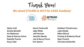 Thank You For Your 2019 Referrals! | CASA Referral Program