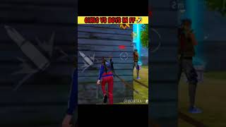 GIRLS VS BOYS IN FREE FIRE😂||#shorts#freefireshorts#mobtra