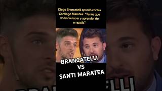 Diego Brancatelli apuntó contra Santiago Maratea: "Tenés que volver a nacer y aprender de empatía"👊✌