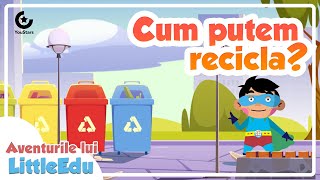 Cum putem recicla hârtia și produsele din carton? - Aventurile lui LittleEdu