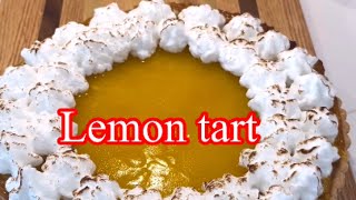 Lemon tart yummy dessert! #genelyskitchen