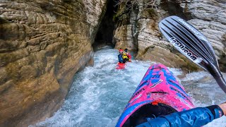 Kayaking Through a CAVE | NEDA STYX