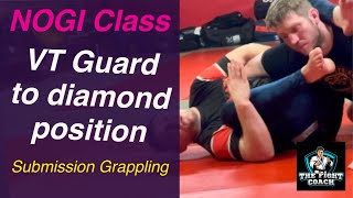 NOGI - Guard Bottom - VT Guard to Diamond