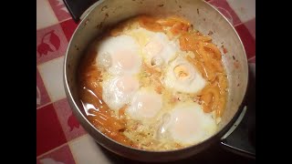 HOW I COOK PEPPERS WITH EGGS (PEPERONI CON LE UOVA)