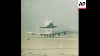 Space Shuttle Enterprise first captive flight (18 February 1977)