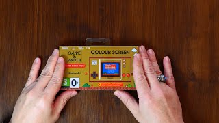 Unboxing the Nintendo Game & Watch: Super Mario Bros. - 35th Anniversary Edition game console