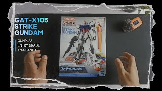 GUNPLA Untuk Pemula GAT-X105 STRIKE GUNDAM Entry Grade