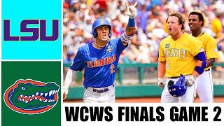 LSU vs Florida FULL GAME 2 | 2023 Men's College World Series Finals | FULL REPLAY