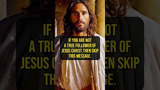 ✝️ IF YOU ARE NOT A TRUE FOLLOWER OF JESUS CHRIST, THEN SKIP THIS MESSAGE. #lawofattraction #jesus