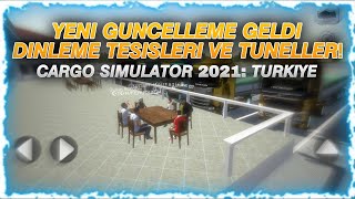 Yeni Güncelleme Geldi Dinlenme Tesisleri Tüneller Ve Daha Bir Çok Özellik // Cargo Simulator 2021