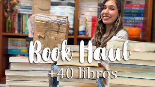 EL PRIMER BOOK HAUL & UNBOXING ENORME DEL AÑO 2022 (+40 Libros) 📚 | Mariana Booker