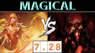 MagicaL [Lina] vs [Shadow Fiend] ► EU Ranked ► Dota 2 7.28