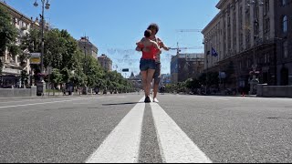 They stopped the traffic so we can dance - KISF 2015 Kiev (Ukraine)