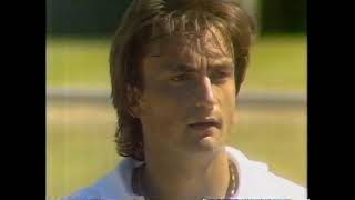 Henri Leconte vs Andres Gomez - Wimbledon 1987 R16