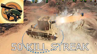 BISHOP GETS 50 KILL STREAK Company of Heroes 3 UKF 4v4 Gameplay