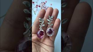 #resinart #epoxyresin #resin #dryflowers #earrings #jewellery #shorts #shortsvideo #koreanjewellery