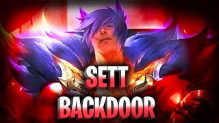 Backdoor de Sett ao som de rap do bakugo