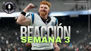 Equipos desesperados evitan el 0-3. El show de Andy Dalton. Gran regreso de los Rams.