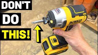 Power Bit vs. Impact Bit vs. Insert Bit...WHAT'S THE DIFFERENCE?! (Driver Bit Guide For New DIYers!)