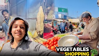 ABU KY SATH VEGETABLE SHOPPING 🥔KI