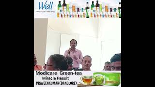 Modicare We'll Green tea Miracle results 🙏🏻🙏🏻🙏🏻 more info:- 7899157512 #greentea#Modicare#welness