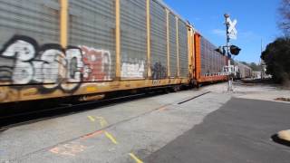 CSXT 7703 leads CSX Q211-26 with it's RS5T Horn