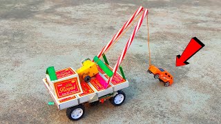 how to make a jcb truck matchbox jcb crane toy diy | #short kids toys JCB TRUCK LORRY