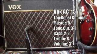 Under the Bridge Intro Sound - Vox AC 15