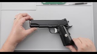 Disassembly/reassembly of Nighthawk Custom bushing barrel 1911